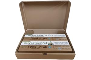 ECOGREENLIVING Aluminium Foil (4 Rolls Foil & Film)