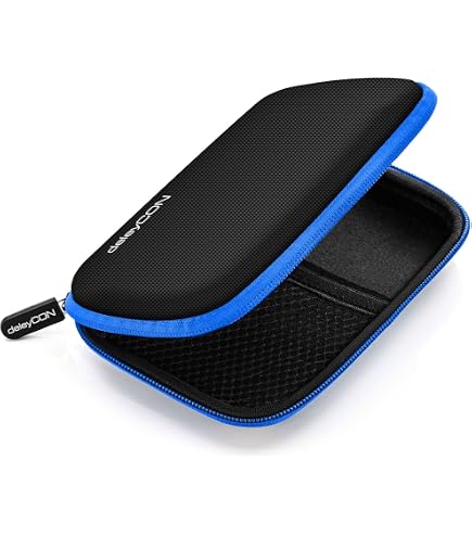 Khanka Hartschalen-Hülle Für SanDisk PRO-G40 SSD – 1/2/4 TB, Stoßfest, Wasserdicht, Mit Tragegurt, Maße 14x8,5x4 Cm