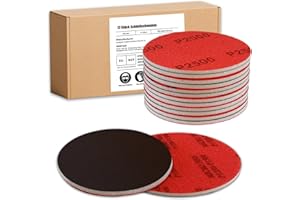 GEOGIEEW 12 esponjas de lijado, grano 500-600, bloque de lija de 150 mm, bloque de arena de espuma suave, papel de lija húmedo y seco para modelos, paneles de yeso, metal, madera, muebles, pulido