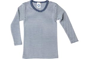 Cosilana, Kinder Unterwäsche Unterhemd, 70% Bio-Merinowolle, 30% Seide