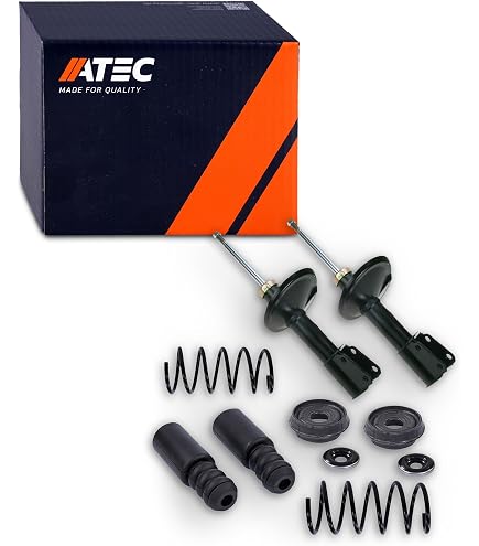 Kit Amortisseurs à Gaz Avant/arrière + Coupelles Et Protections - Compatible BMW Série 5 E39 - ATEC Germany - 9