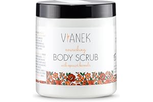 ‎VIANEK VIANEK pflegendes und glättendes Körperpeeling. Körper peeling bei Pickeln auf dem Rücken & Körper, Unreiner Haut & Eingewachsenen Haaren. Vegan Naturkosmetik Größe 265g.