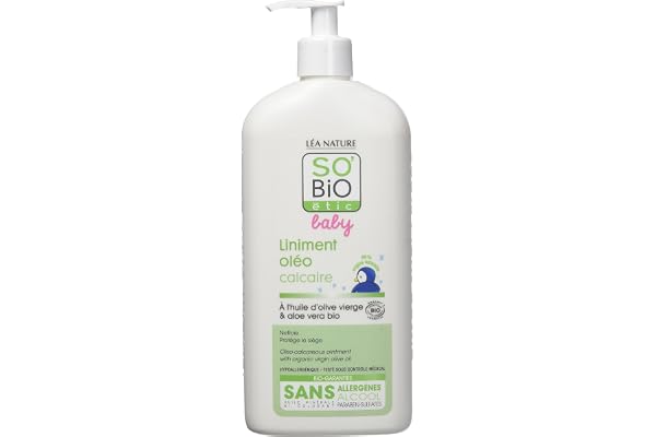 SO'BiO étic Liniment Oléo Calcaire Grand Format 500 ml