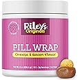 Riley's Pill Wrap for Dogs - Delicious Cheese & Bacon Flavored Pill Paste for Dogs - Wrap Pills, Capsules, Tablets in a Pocket or Pouch to Mask The Taste & Make Medicating Easy - 8 oz