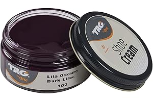 TRG The One Shoe Cream, Crema per pelle e pelle sintetica, Viola (102 Dark lilac), 50 ml