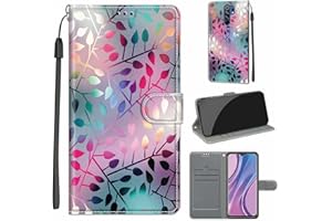 TOMYOU Funda para Xiaomi Redmi 9, Funda Movil Xiaomi Redmi 9, Estilo Cartera con Tapa abatible y Ranuras para Funda Libro Xiaomi Redmi 9 Carcasa Magnético Funda para Xiaomi Redmi 9