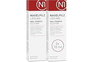 N1 Anti Nagelpilz Lösung 20ml – Medizinisches, starkes Mittel gegen Nagelpilz mit belegter Wirkung - Apothekenprodukt - Nagel