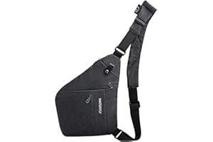 Waterfly Zaino Monospalla Uomo e Donna Leggera Borsello Borsa Petto per Lavoro Sportivo