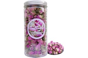 ‎COOLCRAFTS CoolCrafts Getrocknete Rosenknospen Essbarer Rosentee - Pink Rose Buds 60g