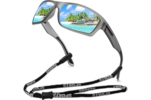 MEETSUN Sports Polarized Sunglasses for Men Women Driving Cycling Fishing Sunglasses 100% UV400 Protection