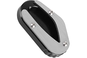 Shipenophy Robustes Seitenständerpolster, Seitenständervergrößerer, für Triumph Bonneville T100 18-2020 Motorradzubehör für Triumph Bonneville T120 16-2020(Titanium)