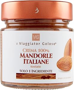 Crema 100% Mandorle Italiane Tostate il Viaggiator Goloso