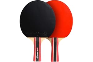 CORNILLEAU - Sport 300 - Raquette de ping Pong d'intérieur pour progresser - revêtement ITTF 2 étoiles