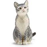 SCHLEICH Maine Coon Katze – Detailgetreue Spielfigur Für Kinder Ab 3 Jahren, Ideal Zum Sammeln & Spielen