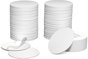 Timeskey NFC 50 Pieces NTAG215 NFC Coins 25mm Blank NFC Stickers Cards Compatible with TagMo and Amiibo with Adhesive Back