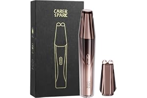 CARER SPARK Masajeador Ocular EMS Dispositivo Facial Antiedad con RF Calor y Frío para Bolsas Ojos Ojeras Arrugas y Rejuvenecimiento Facial