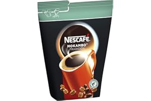 NESCAFÉ Mokambo Tradición, café soluble con sello de calidad Rainforest Alliance, 1 unidad (500 g)