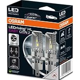 OSRAM H4/H19,LEDriving HL Easy Gen2 Plug & Play LED Far Ampul&uuml;,%120 Daha Parlak Aydınlatma, 2 Adet