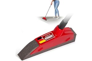 ‎NOVALIV Novaliv Schaumstoffbesen mit Teleskopstiel Auto & Abzieher Friseurbesen Gummi Noppenbesen Hundehaarentferner Broom Parkett Besen für Drinnen Teppichbesen Bodenabzieher Haushaltsbesen Wunderbesen