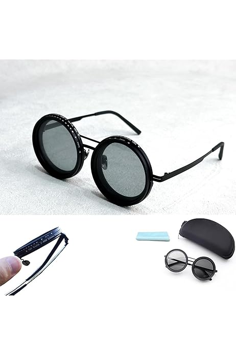 Lenti Polarizzate Amazon Occhiali Da Sole Rotondi Adjustable Tint