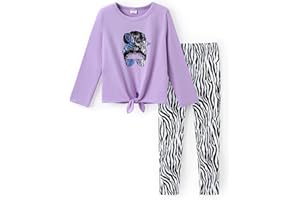 PATPAT Conjunto Niña Verano, Top Deportivo Niña + Camiseta Blanca Niña + Pantalones Cortos Niña- Ropa Niña - Conjunto Deportivo Niña - Short Niña 3-12 Años Regalos