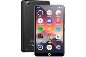 Lettore MP3 da 80 GB con Bluetooth e WiFi, joliker Mp3 e Mp4 Musicale Lettore, Lettore Schermo Tattile da 4.02 pollici 1080P, MP3 Android Spotify Portatile con Audible, Deezer, Play Store