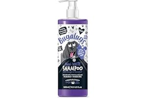BUGALUGS Hundeshampoo Maxi White aufhellendes Hundeshampoo mit ausgewogenem pH-Wert Vegan alle Felltypen