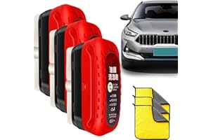 GLSAYZU Multifunktionale Kfz-Ölfilm-Reinigungsbürste, Kfz Ölfilmreiniger, Ölfilm-Entferner Für Windschutzscheiben, Ölfilm-Entferner Für Glas, Windschutzscheibenreiniger & Ölfilm-Entferner (3pc-a)