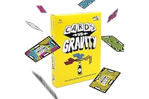 BOSSETY Cards vs Gravity: El Juego de Equilibrio de Cartas Que desafía la Gravedad | Divertido Juego de Cartas | 2-4 Jugadores