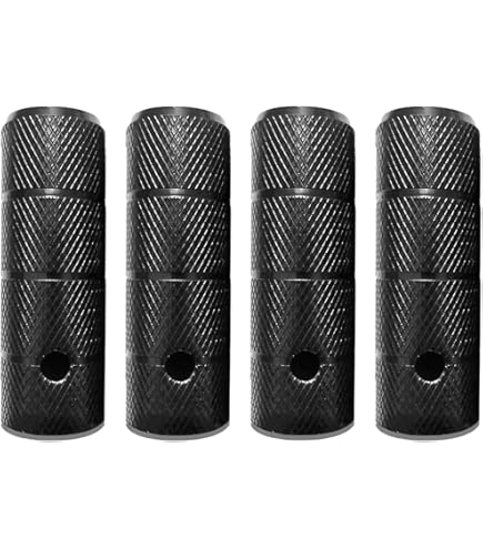 Alnicov 4-tlg. BMX Pegs Set - Rutschfeste Fußrasten Für Mountainbike Und BMX