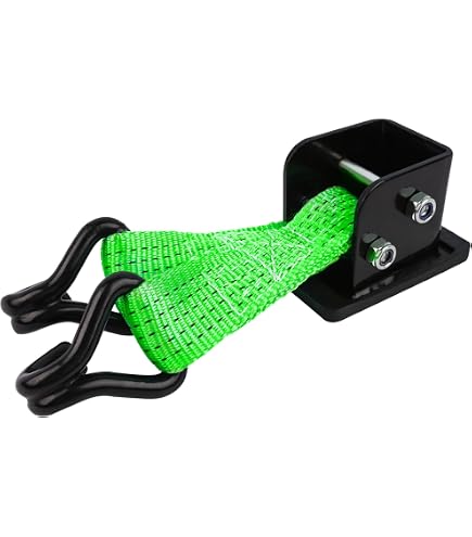 Kavius High Lift Jack Tube Mount – Adjustable For 1” To 2.5” Round/Square Tubing, Aluminum, Black, For Jeep, UTV, Truck