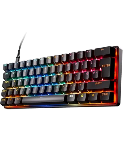 SteelSeries Apex Pro Mini - HyperMagnetic Gaming Keyboard
