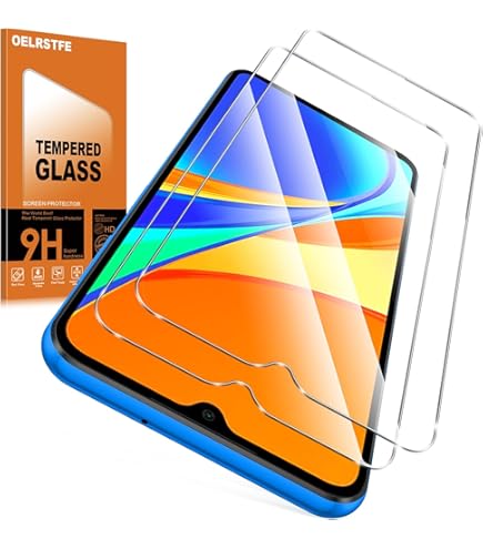 RKINC Vetro Temperato [3 Pezzi] Per Xiaomi Redmi 9A, Xiaomi Redmi 9C, Redmi 10A, Pellicola Salvaschermo, Durezza 9H 0,33 Mm [garanzia A Vita] [antigraffio][antifrantumazione][senza Bolle - Foto 4
