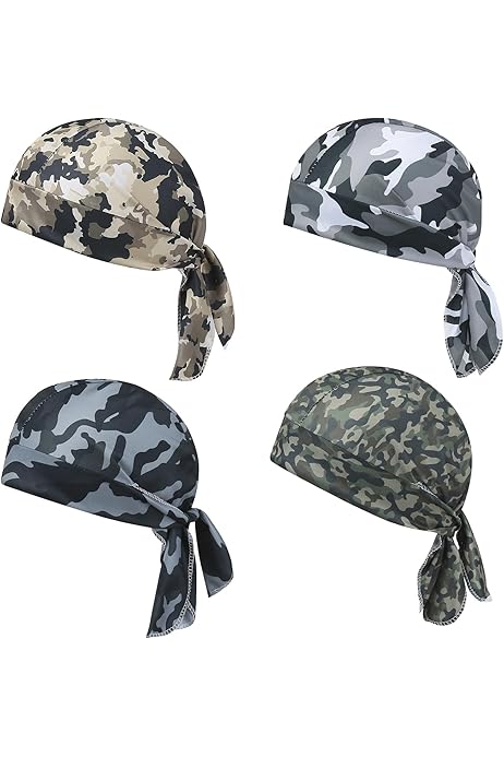 Bandana Ciclismo Traspirante - Berretto Sottocasco, UV Protection, Unisex, Per Sport E Outdoor - Foto 7