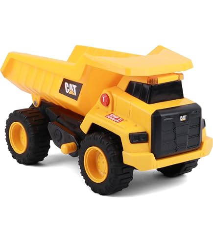 Wader 35361 Camion Della Spazzatura Tech Truck | Giallo, 26 Cm | Con Bidone E Cassonetto Mobile | Giocattolo Per Bambini 12+ Mesi