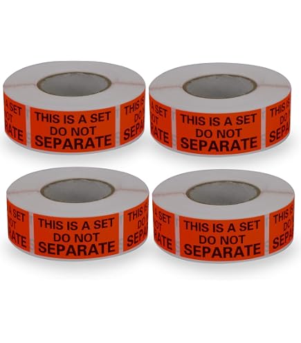 Étiquettes Auto-adhésives Yolistar - 2000 étiquettes 50x25 Mm, Blanches, Imperméables, Pour Bureau/Cuisine