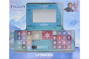 ‎LIP SMACKER Lip Smacker Frozen Beauty Palette, Make-up-Geschenkset mit Lipgloss, Cremes, Rouge und Bronzer für den Perfekten Prinzessinnen-Look, inkl. Zubehör