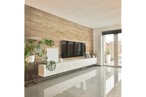 Pannello da parete 3D in rovere, rovere testurizzato, rivestimento in legno, Wooden Wall Design, OZO Mini (1 m2)