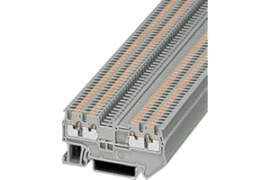 Phoenix Contact Borne traversante Pt 1,5/Quattro [Lot de 50 3208197]