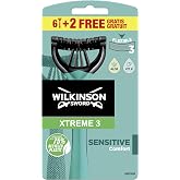 Wilkinson Xtreme 3 Pure Sensitive tıraş bı&ccedil;ağı, 8 adet