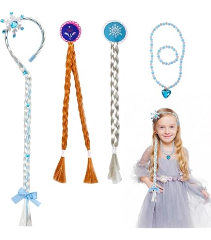 Perruque La Reine des Neiges (Frozen) taille Standard : Elsa - Jeux et jouets RueDeLaFete