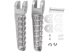 Fydun Reposapiés Traseros para Motocicleta, reposapiés, Accesorio de Repuesto Modificado de Hierro para Ducati Monster 696/796 2009-2013