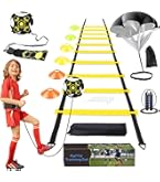 Sports Speed Agility Training Set 12 Disc Cones 4 Steel Stakes And Agility Ladder For Football - View #13