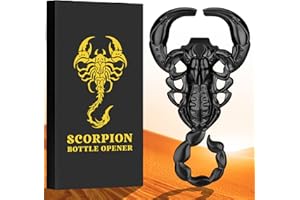 LULLEA Décapsuleur de Bière de Scorpion, Cadeau Homme, Idee Cadeau Anniversaire Homme Femme, Cadeau Homme/Femme Original, Cadeau Fête des Pères, Cadeau de Noël pour Lui Papa Mari Grand-Père Petit Ami