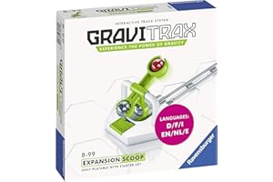 Ravensburger - GraviTrax - Bloc d'action Scoop - 27620 - Jeu de Construction STEM - Extension pour Circuits de Billes créatifs - Enfants de 8 Ans et Plus - Version française