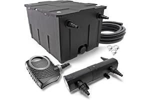 SunSun CBF-550 CUV-236 36W SET NEO6000 Trädgårdsdamm Filter Set Pump Klart Dammvatten