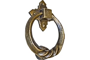 Imex El Zorro B-76816 Türklopfer, Messing, rustikal, 120 x 95 mm