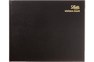 LETTS OF LONDON Letts - Libro degli ospiti, colore nero