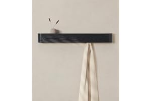 KAZAI. Väggmonterad Kroklist 'Toke' | Modern Design Kroklist med Dolda Väggkrokar