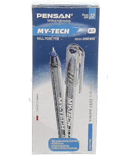Pensan My-Tech 2240 Ballpoint Pen 0.7 Mm Set Of 12 Green Ink Pens - View #6